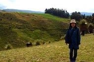 フォルクローレの表現を深めるべく学習中の高田さん