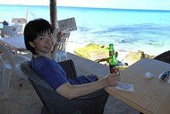 青年海外協力隊員の活動後も学習されている三上さん